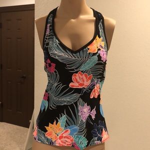 Swimwear Racerback zeroxposur top SZ small